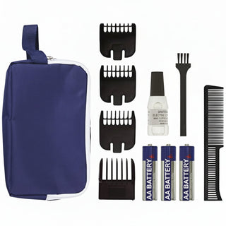 wahl groom ease battery beard personal trimmer 11 piece gift set grooming kit