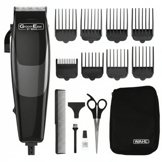 wahl groom ease sure cut clipper 15 piece grooming kit home haircut set