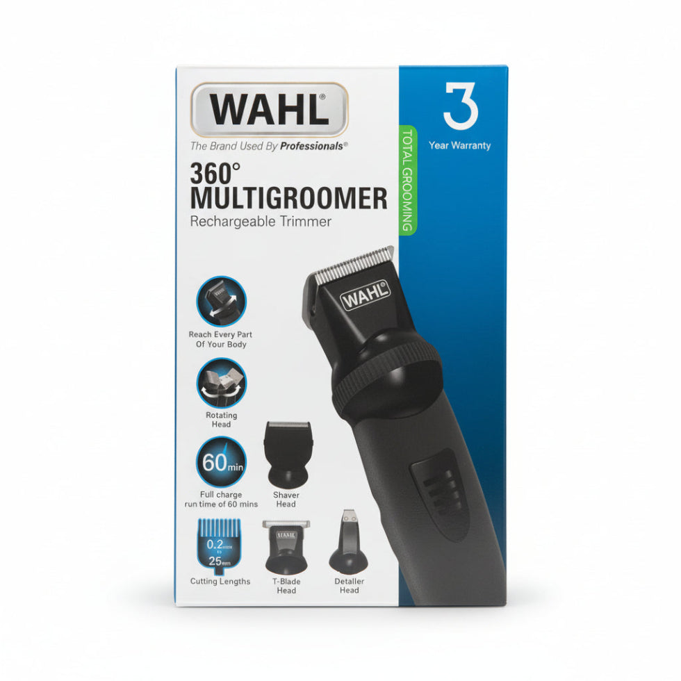 wahl multigroomer trimmer beard hair body grooming all in one kit cordless tool