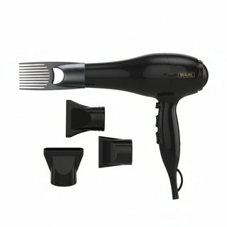 wahl powerpik 3000 hairdryer afro curly hair dryer with pik volume styling tool