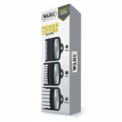 wahl premium cutting guides clipper guard set professional barber hair cutting combs