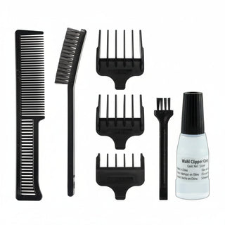 wahl t-pro corded t blade trimmer 8 piece kit professional barber detail line up tool