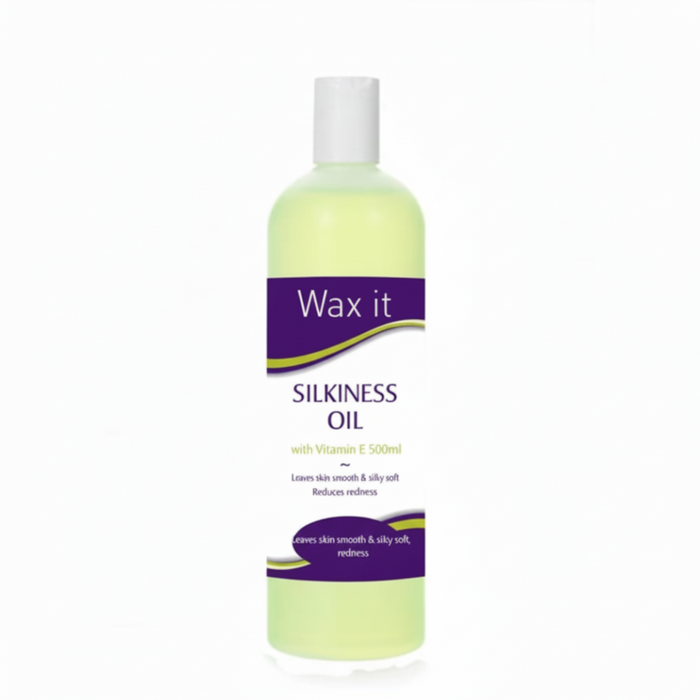 wax it silkiness oil 500ml vitamin e olive avocado almond oils post wax skin care oil smooth skin
