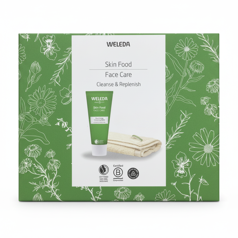 weleda skin food oil to milk cleanser 75ml nourishing makeup remover gentle hydrating face cleanser