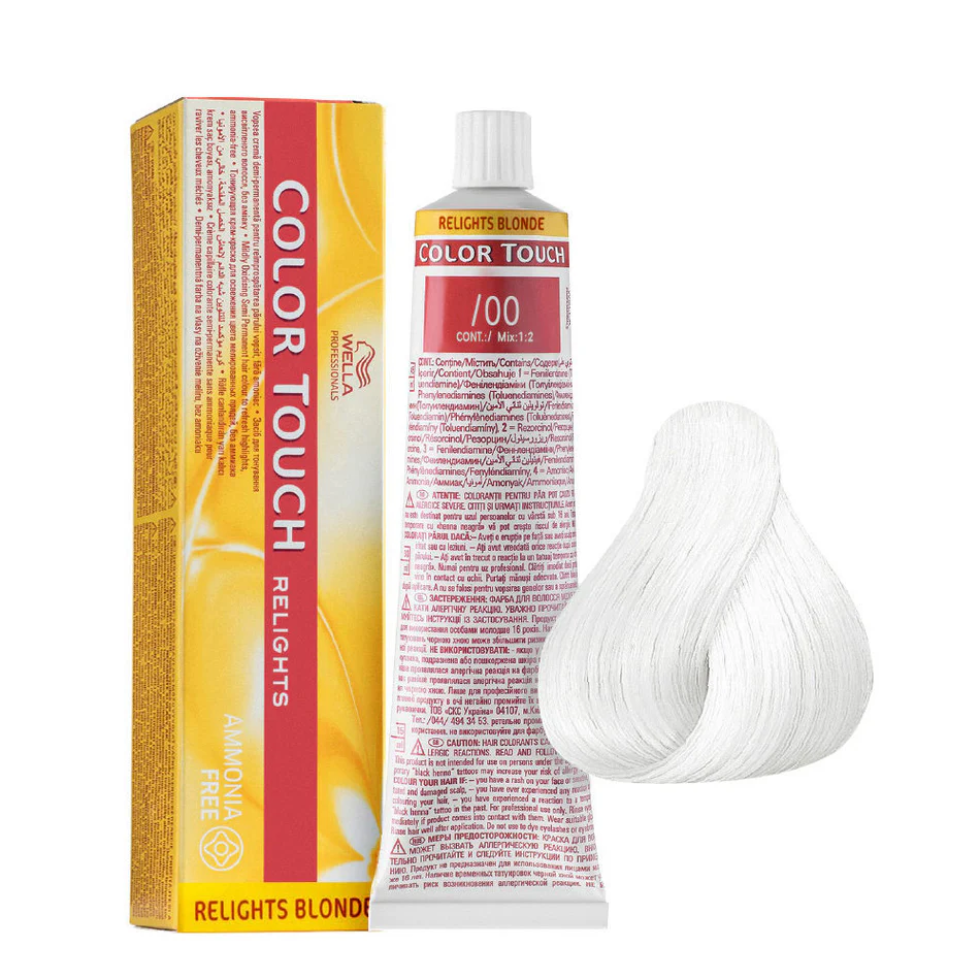 Wella Color Touch Relights 60ml blonde refresh demi permanent salon hair color gloss toner
