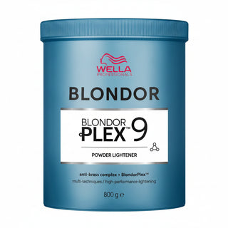 Wella BlondorPlex 9 Multi Blonde Powder professional bleach lightener with bond strengthening technology for blonde hair results