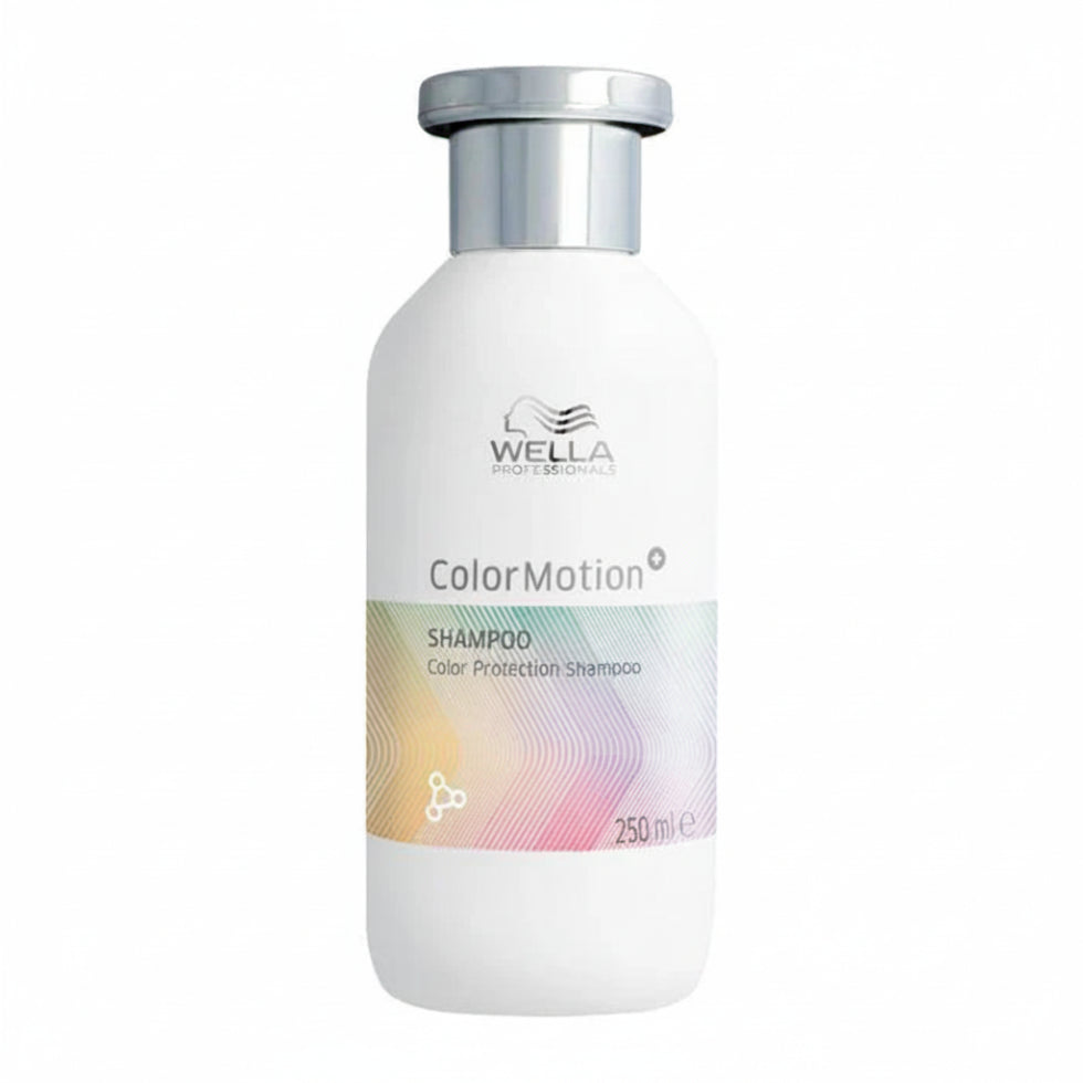 Wella ColorMotion Plus Color Protection Shampoo 250ml for color treated hair vibrancy and shine maintenance