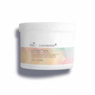 Wella ColorMotion Plus Structure Plus Mask 500ml with Wellaplex Bonding Agent for color treated hair repair and strengthening**