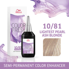 Wella Professionals Color Fresh 75ml semi permanent hair color gloss shine toner treatment