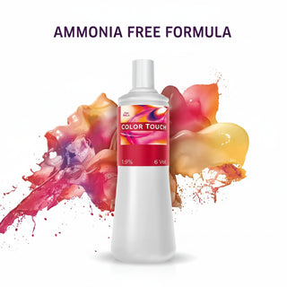 Wella Color Touch Emulsion 1.9 Percent Developer 1000ml for demi permanent hair color toning and glossing services