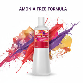 Wella Color Touch Emulsion 1.9 Percent Developer 500ml for demi permanent hair color toning and glossing services