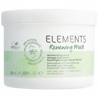 Wella Elements Renewing Mask 500ml deep conditioning hair treatment for hydration repair strength and softness**