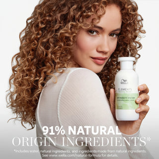 Wella Elements Renewing Shampoo 300ml gentle cleansing shampoo for healthy soft shiny and manageable hair**
