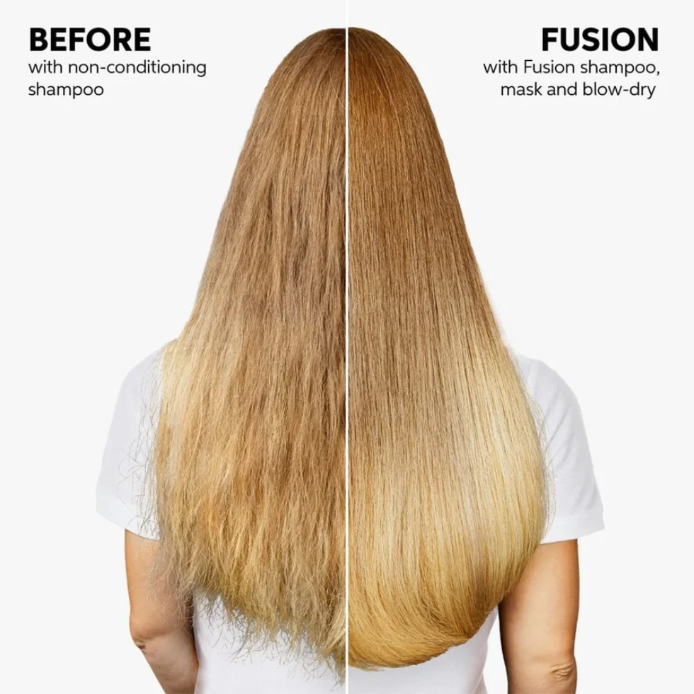 Wella Fusion Intense Repair Conditioner 200ml for damaged hair repair and nourishment