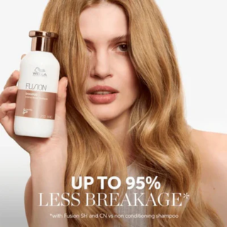 Wella Fusion Intense Repair Shampoo 250ml damaged hair strengthening cleansing shampoo