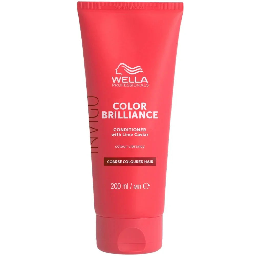 Wella Invigo Colour Brilliance Conditioner 200ml for coarse color treated hair nourishment shine and color protection**