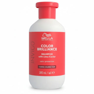 Wella Invigo Colour Brilliance Shampoo 300ml for coarse color treated hair vibrancy shine and color protection**