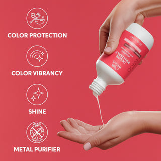 Wella Invigo Colour Brilliance Shampoo 300ml for coarse color treated hair vibrancy shine and color protection**