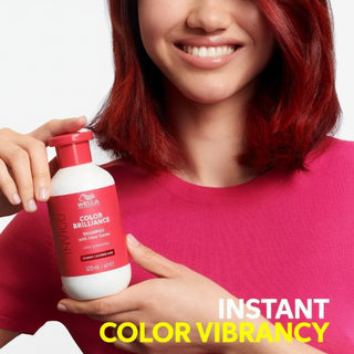 Wella Invigo Colour Brilliance Shampoo 300ml for coarse color treated hair vibrancy shine and color protection**