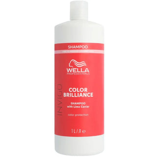 Wella Invigo Colour Brilliance Shampoo 1000ml for fine normal color treated hair vibrancy shine and color protection**