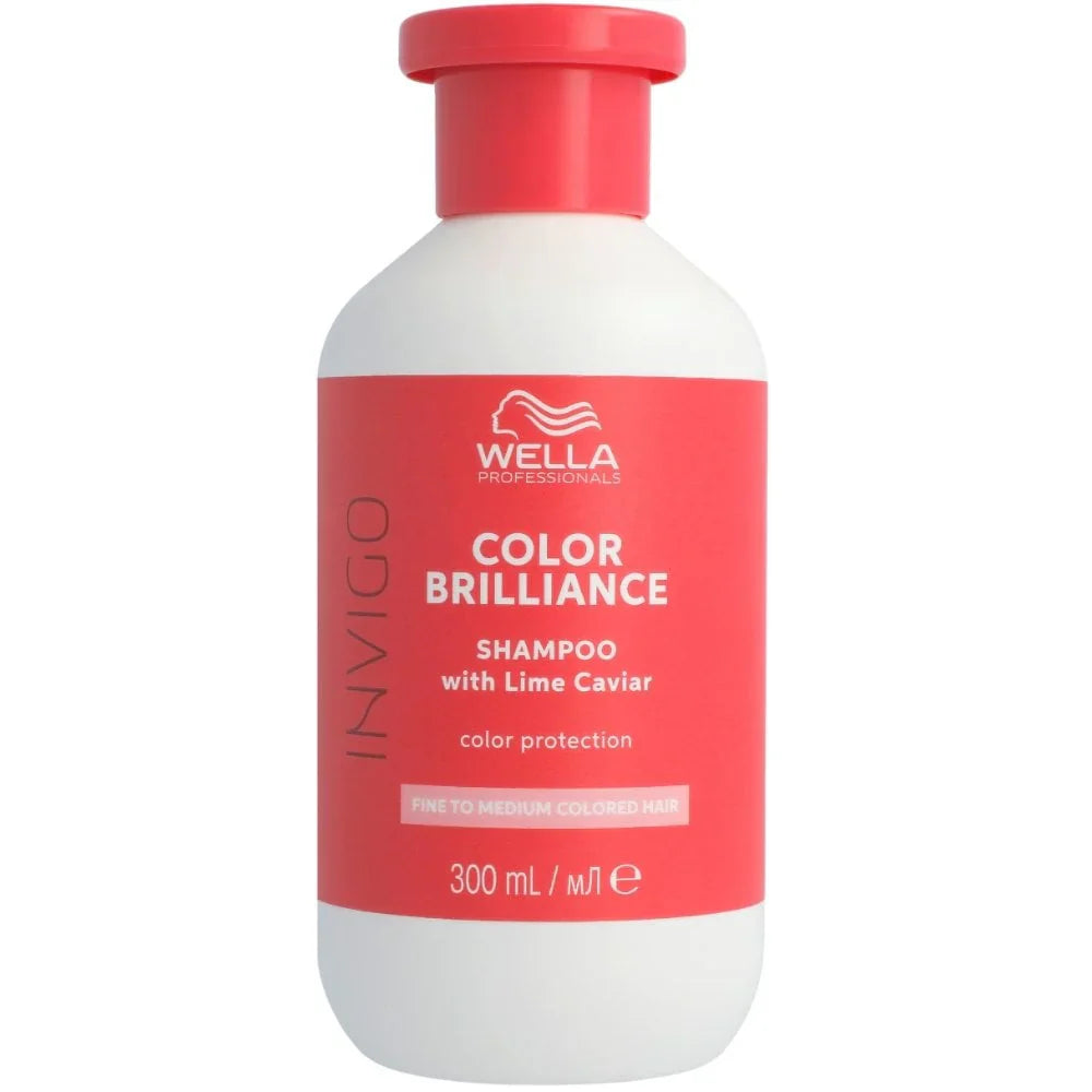Wella Invigo Colour Brilliance Shampoo 300ml for fine normal color treated hair vibrancy shine and color protection**