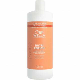 Wella Invigo Nutri Enrich Deep Nourishing Conditioner 1000ml for dry hair hydration softness smoothness and healthy shine**