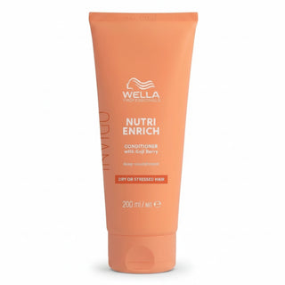 Wella Invigo Nutri Enrich Deep Nourishing Conditioner 200ml for dry hair hydration softness smoothness and shine**