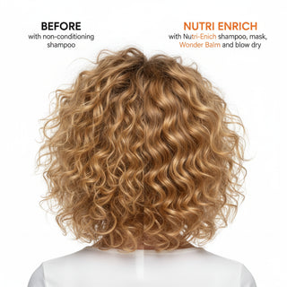 Wella Invigo Nutri Enrich Deep Nourishing Mask 500ml for dry damaged hair hydration repair softness and shine**
