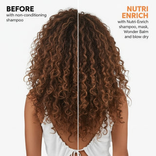 Wella Invigo Nutri Enrich Deep Nourishing Shampoo 1000ml for dry hair hydration nourishment softness and shine**