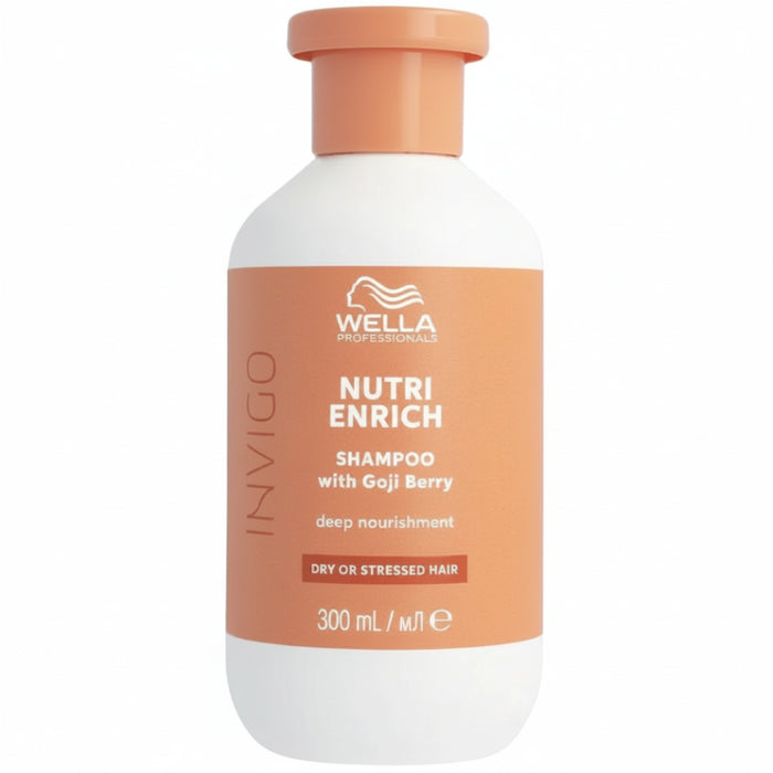 Wella Professionals Invigo Nutri-Enrich Deep Nourishing Shampoo 300ml – Dry Hair Care