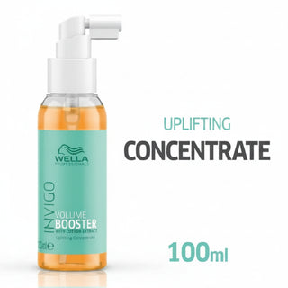 Wella Invigo Volume Boost Booster 100ml for fuller thicker looking hair with lightweight volume and body**