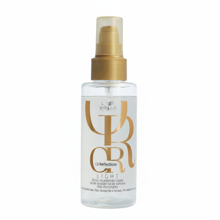 Wella Professionals Oil Reflections Light Hair Oil 100ml Shine Anti Frizz Serum