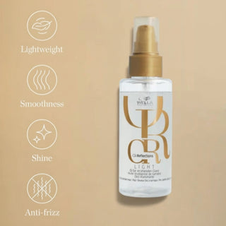 Wella Oil Reflections Light luminous reflective hair oil 100ml for shine and frizz control all hair types