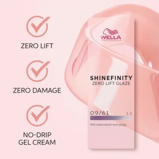 Wella Professionals Shinefinity Zero Lift Glaze glossy translucent hair color treatment