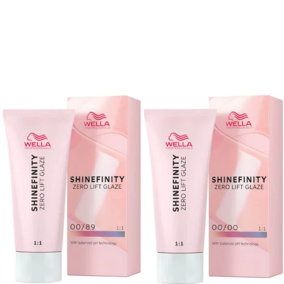 Wella Professionals Shinefinity Zero Lift Glaze glossy translucent hair color treatment