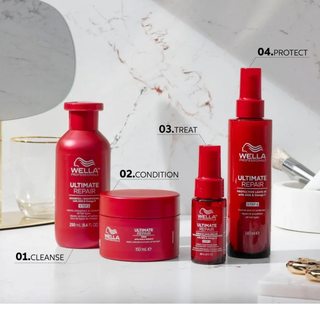 Wella Ultimate Repair hair mask 150ml strengthens smooths damaged hair treatment mask