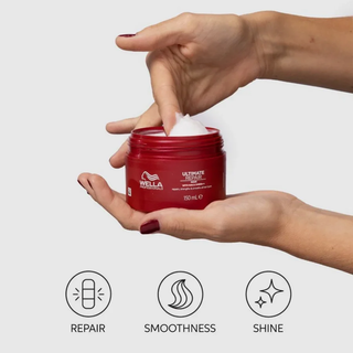 Wella Ultimate Repair hair mask 500ml strengthens smooths damaged hair treatment mask