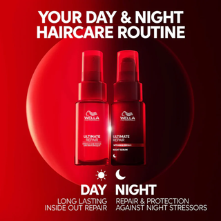 Wella Ultimate Repair Night Serum 30ml overnight damaged hair repair treatment serum