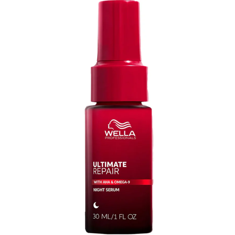Wella Ultimate Repair Night Serum 30ml overnight damaged hair repair treatment serum
