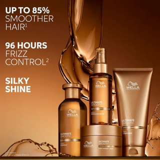 Wella Ultimate Smooth Conditioner 250ml for frizz control smooth soft shiny hair
