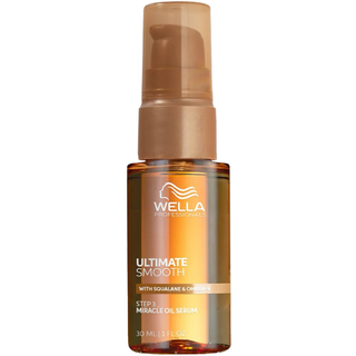Wella Ultimate Smooth Miracle Oil Serum 30ml frizz control shine smoothing lightweight hair serum