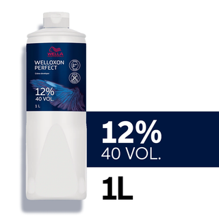Wella Welloxon Perfect 12% 40 Vol cream developer for maximum hair lift and bleaching