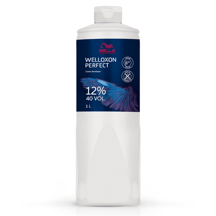 Wella Welloxon Perfect 12% 40 Vol cream developer for maximum hair lift and bleaching