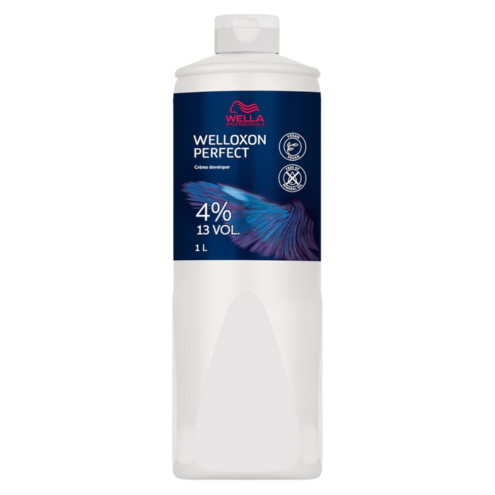 Wella Welloxon Perfect 4% 13 Vol cream developer for salon hair coloring results