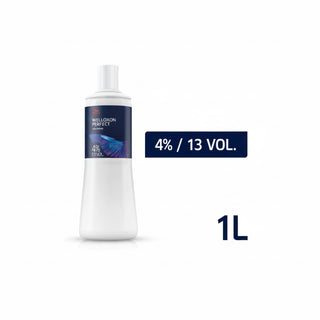 Wella Welloxon Perfect 4 Percent 13 Vol Developer 1000ml for professional hair coloring tone refinement and gentle lift services**
