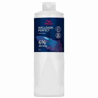 Wella Welloxon Perfect 6% 20 Vol cream developer for salon hair coloring and lift