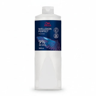 Wella Welloxon Perfect 9 Percent 30 Vol Developer 500ml for professional hair coloring lightening and salon color services**