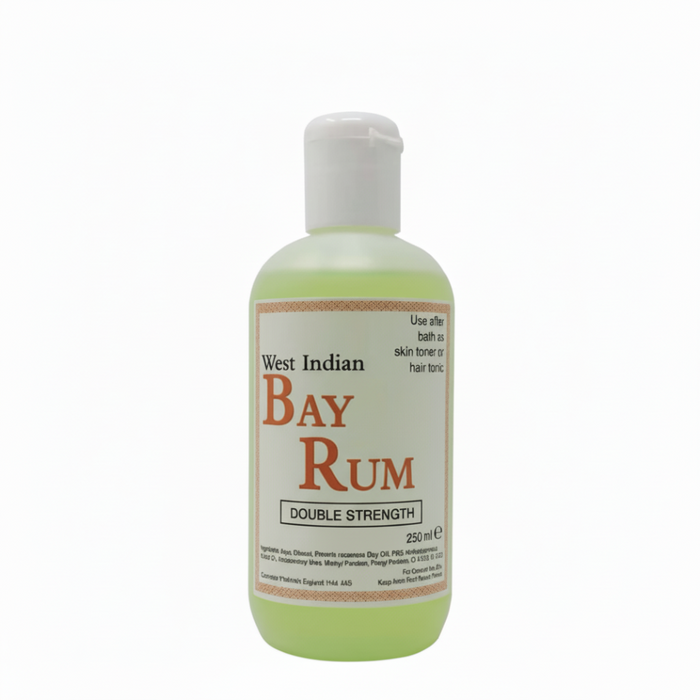 West Indian Bay Rum Double Strength | Classic Aftershave & Body Splash 250ml