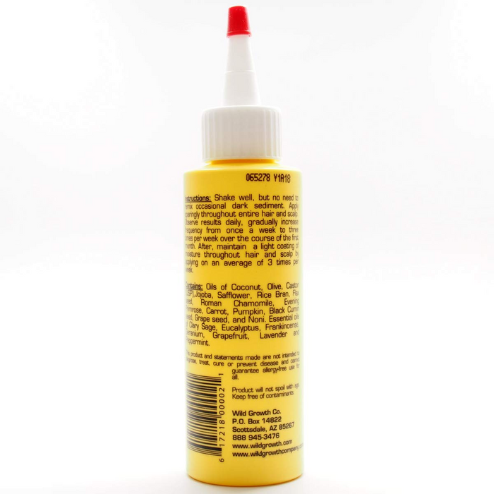 Hydratant à l’huile légère de croissance sauvage 4oz