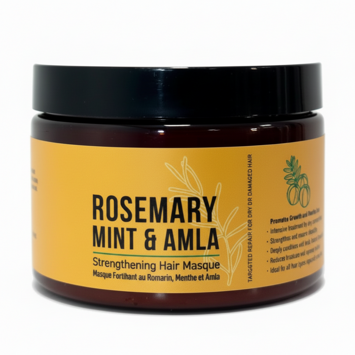Wild Growth Rosemary Mint & Amla Strengthening Hair Masque 340g | Deep Repair Mask